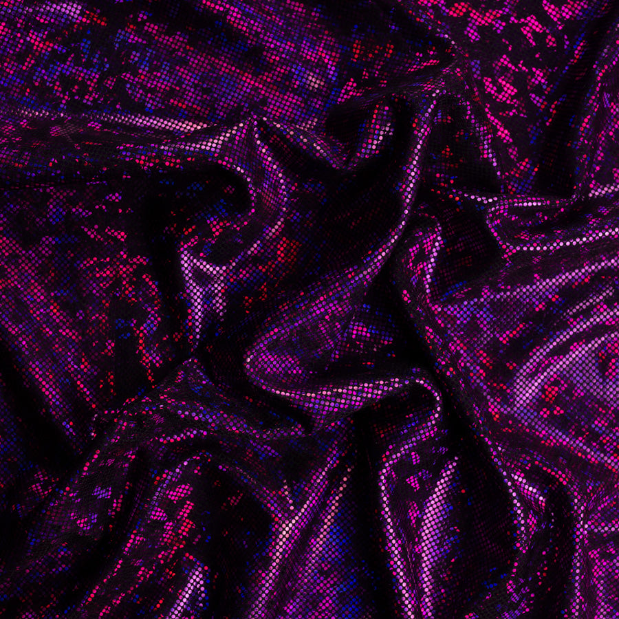 Shattered Glass Holographic Nylon Lycra