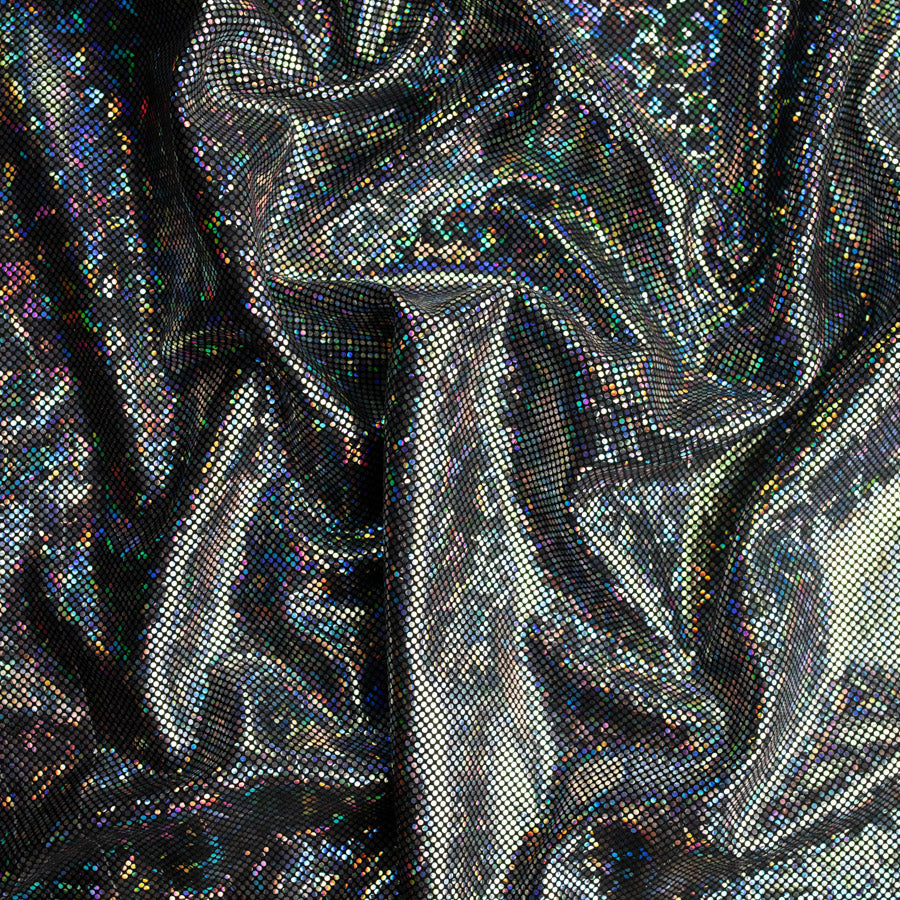 Shattered Glass Holographic Nylon Lycra