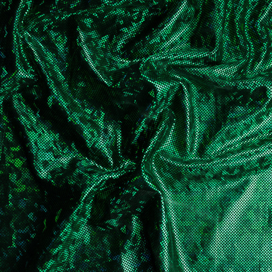 Shattered Glass Holographic Nylon Lycra