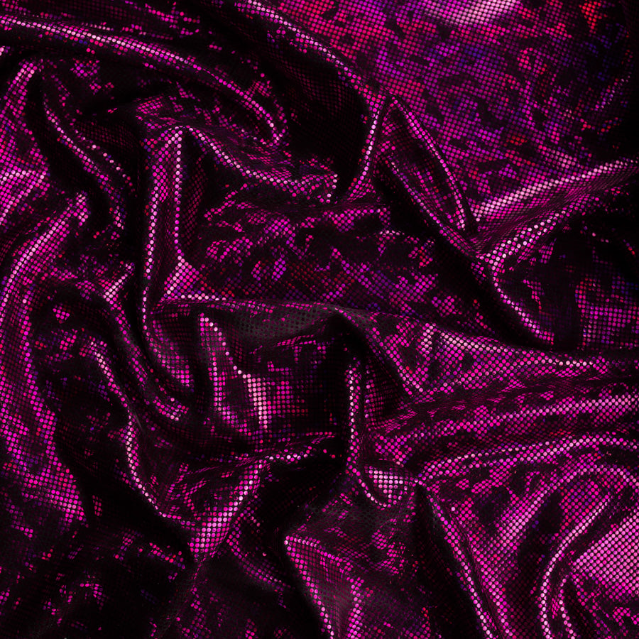 Shattered Glass Holographic Nylon Lycra