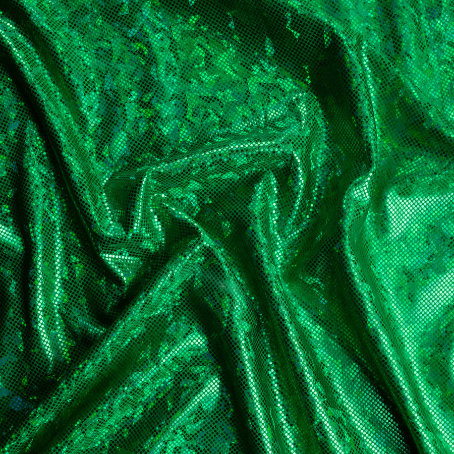 Shattered Glass Holographic Nylon Lycra