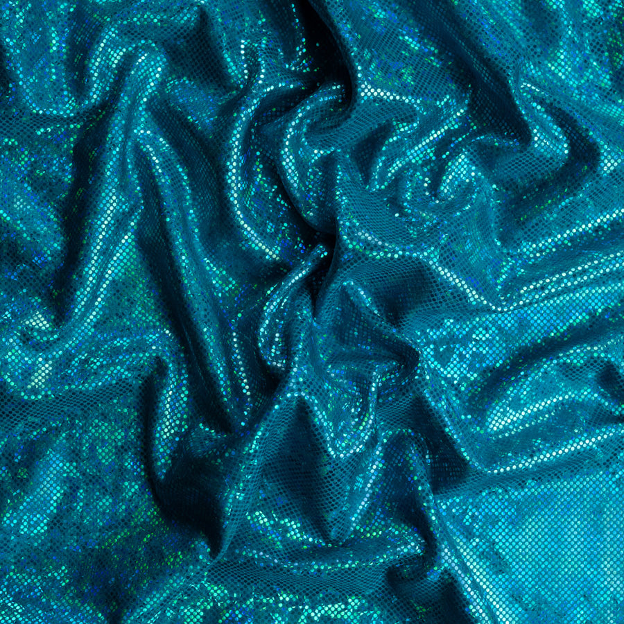 Shattered Glass Holographic Nylon Lycra