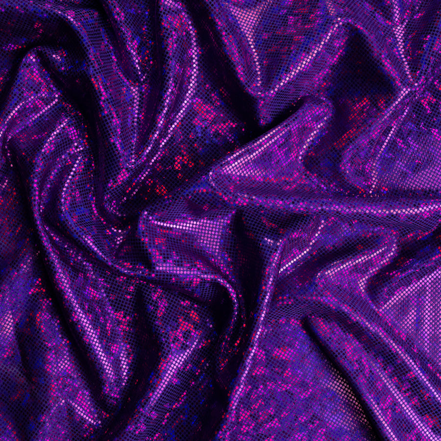 Shattered Glass Holographic Nylon Lycra