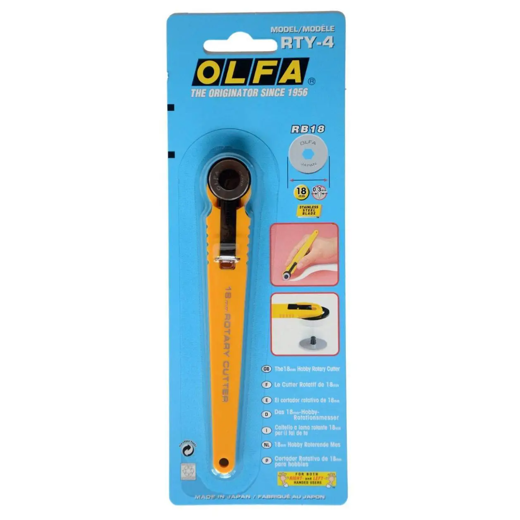OLFA 18mm Rotary Cutter Stainless Steel Blade