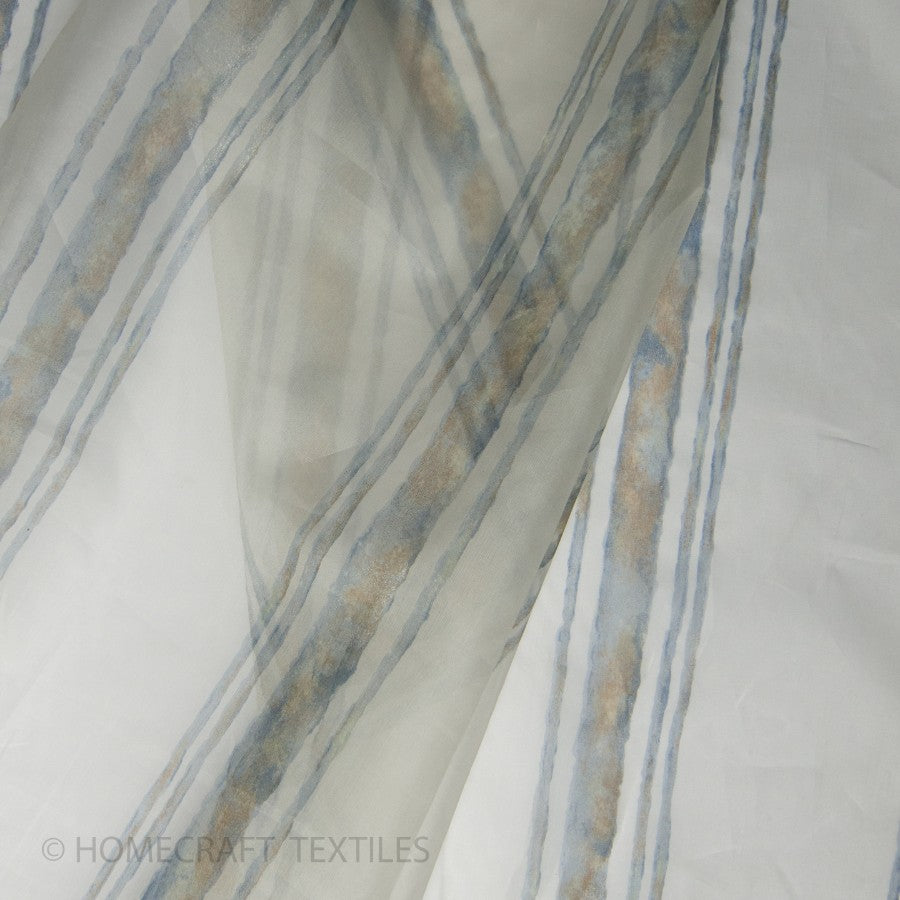 Printed Silk Organza