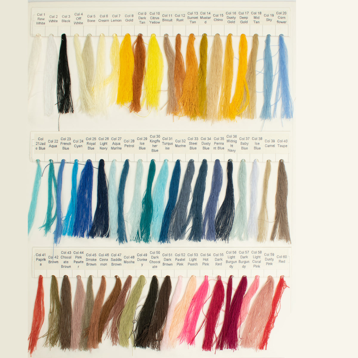 Decorative Overlocking Thread 5000M Polyester Overlocking Thread Collection-2 – Homecraft Textiles