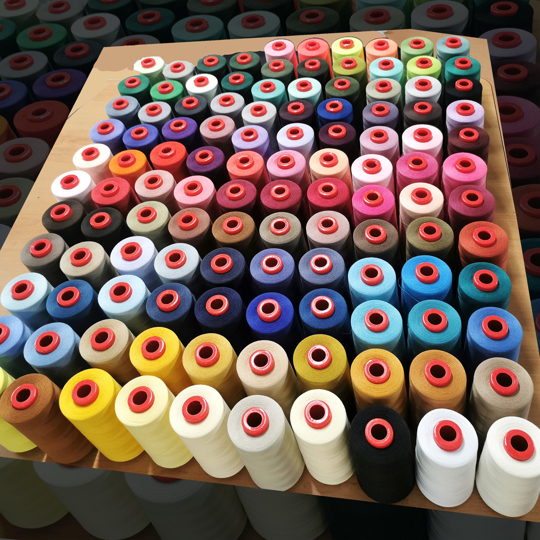 5000M Polyester Overlocking Thread Collection-2