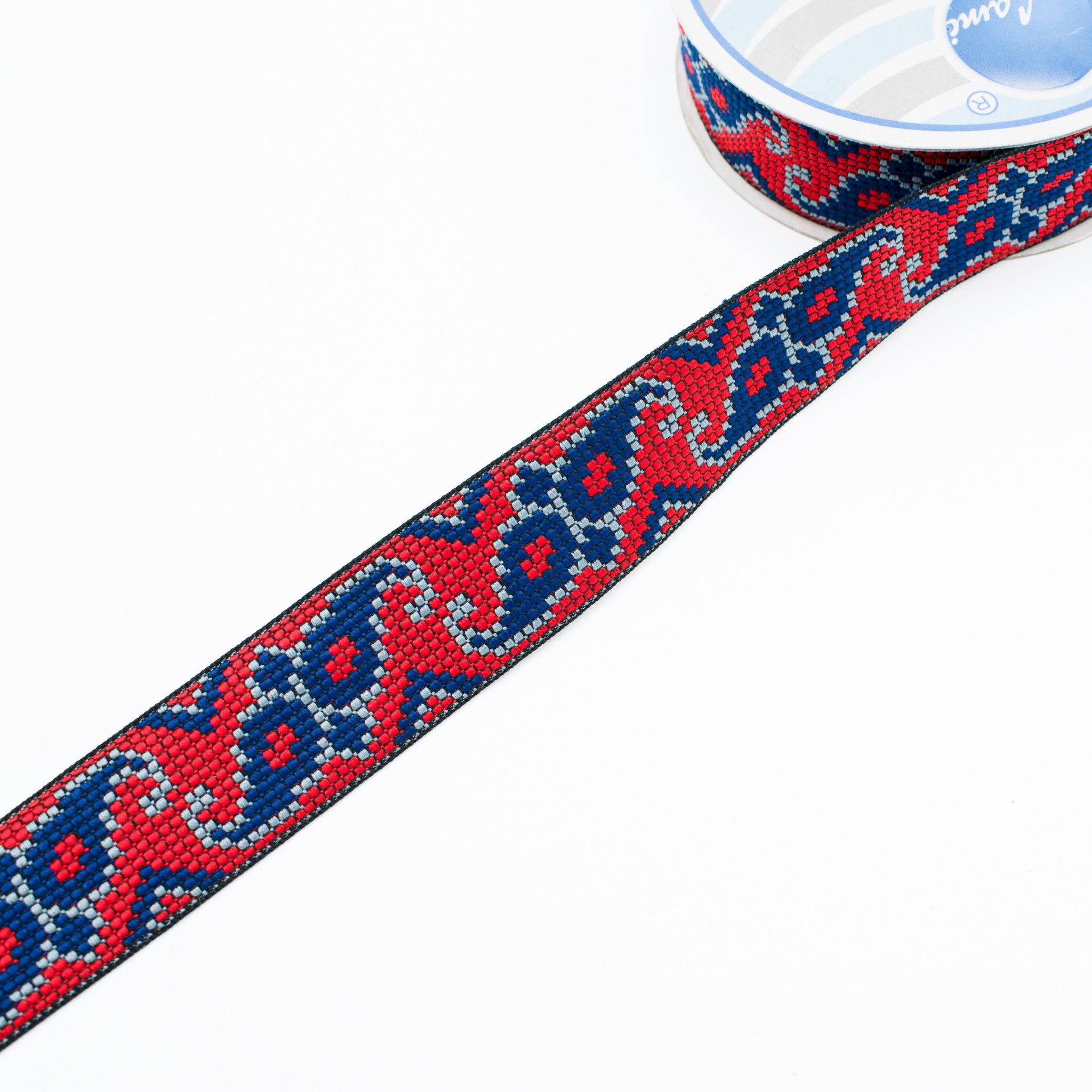 Aztec Woven Ribbon -3cm