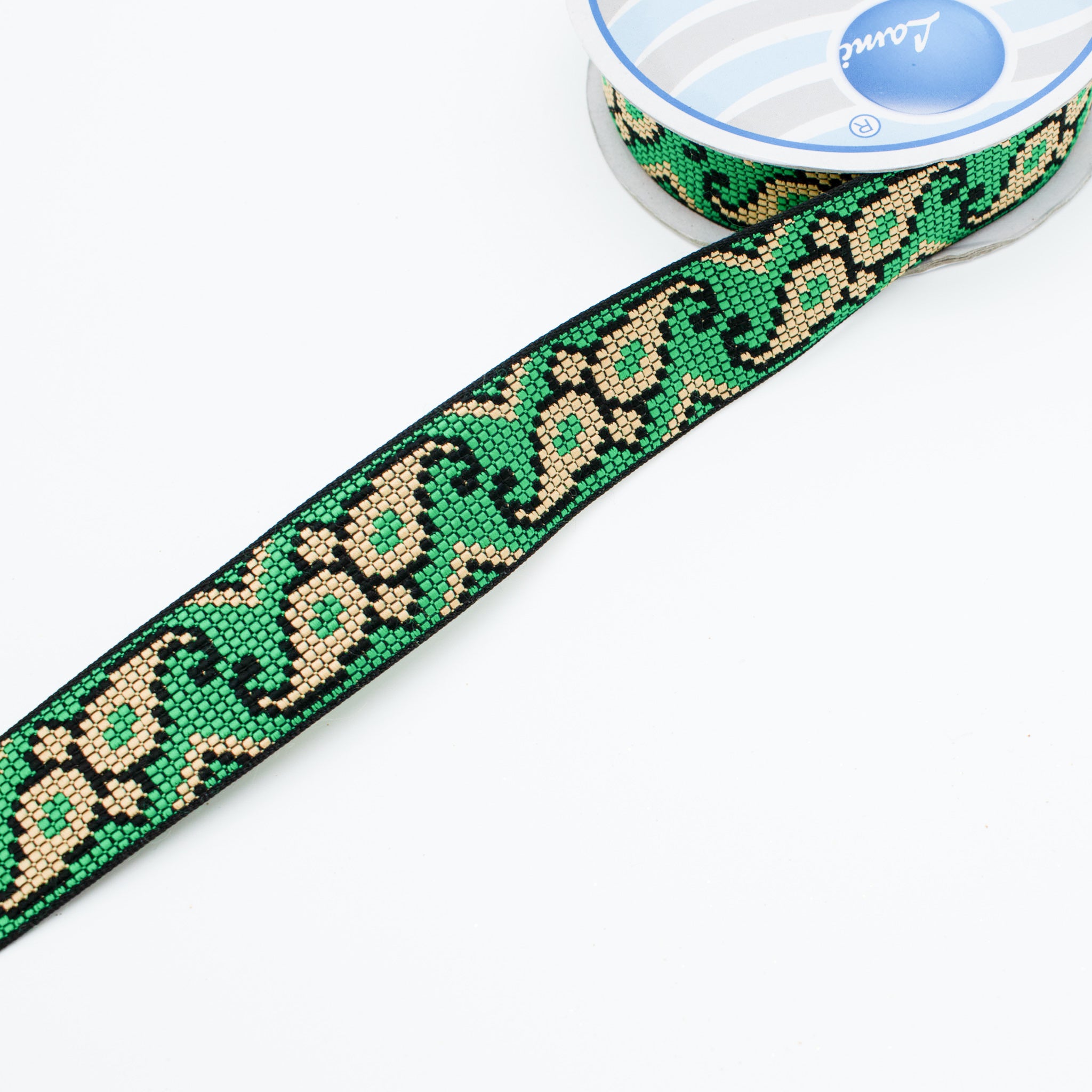 Aztec Woven Ribbon -3cm