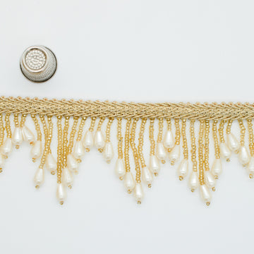 Beaded/Pearl Fringe Trim
