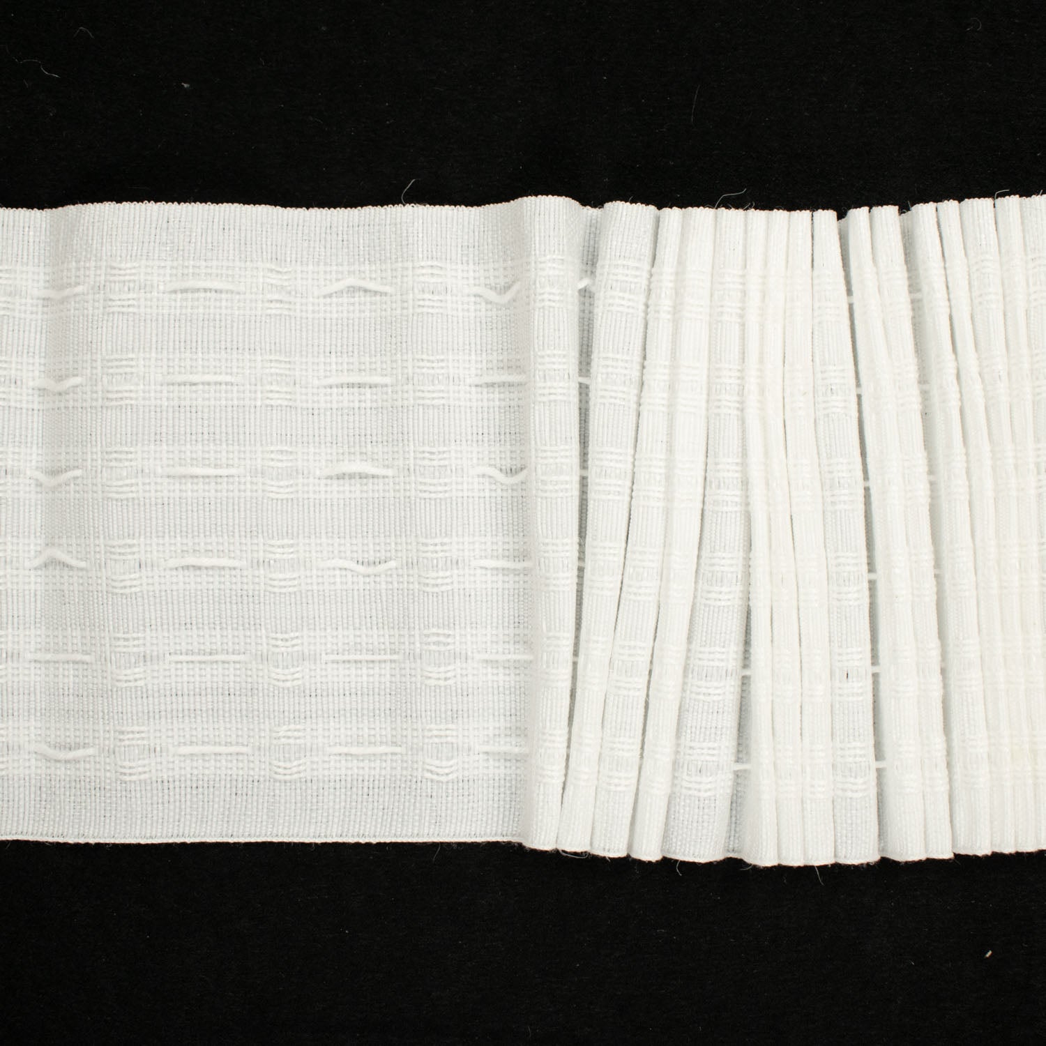 6 String Pencil Pleat Gathering Curtain Tape 15CM
