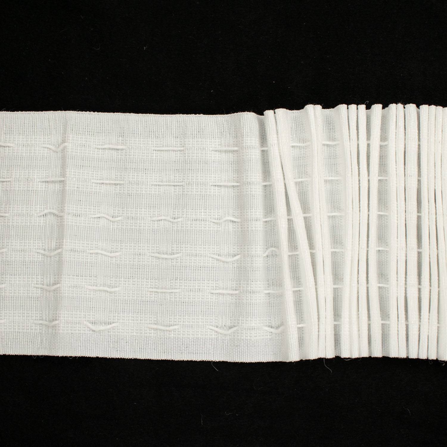 6 String Pencil Pleat Gathering Curtain Tape 15CM