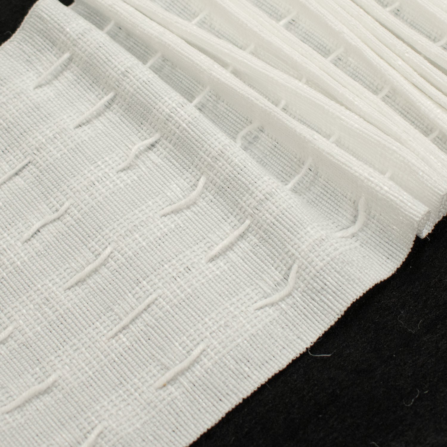 6 String Pencil Pleat Gathering Curtain Tape 15CM