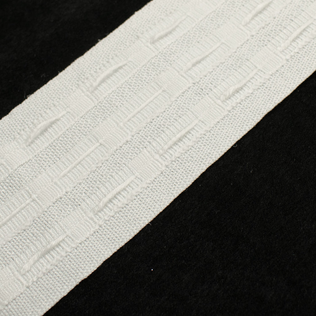 Woven Pocket Pencil Pleat Gathering Curtain Tape 8CM