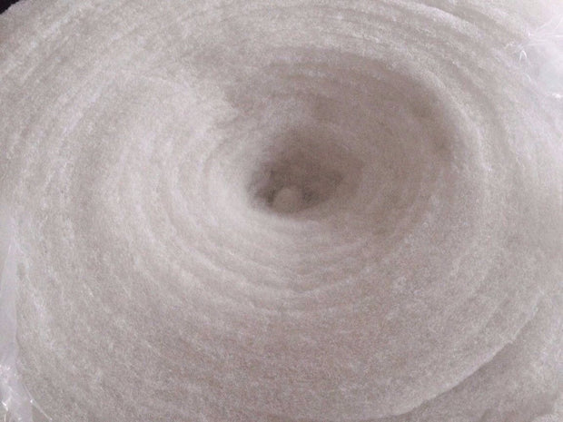 30M Roll Polyester Wadding Dacron 1500 mm wide 250 grams – Homecraft ...