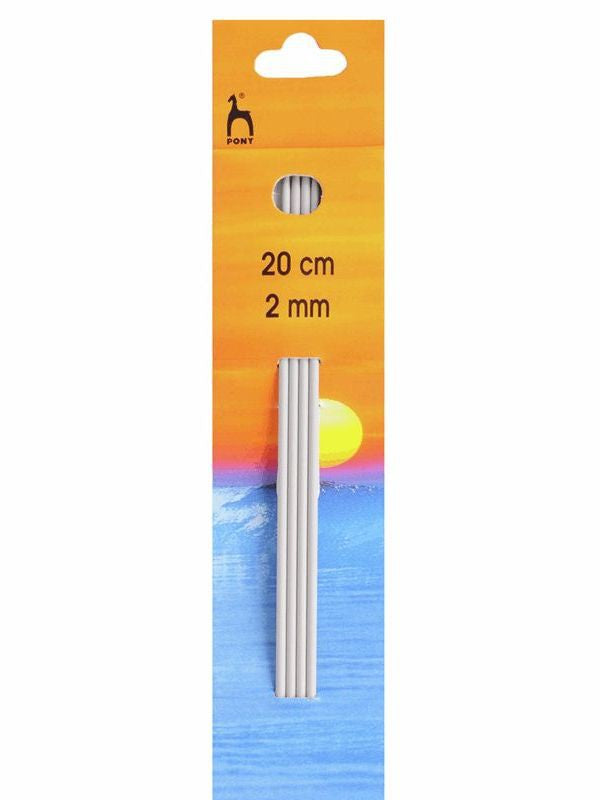 Pony Double Pointed Knitting Needles 20cm