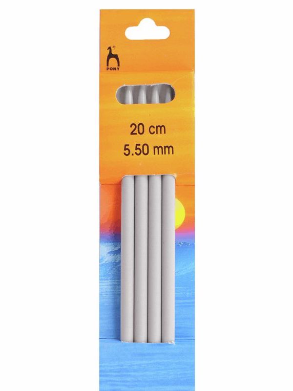 Pony Double Pointed Knitting Needles 20cm