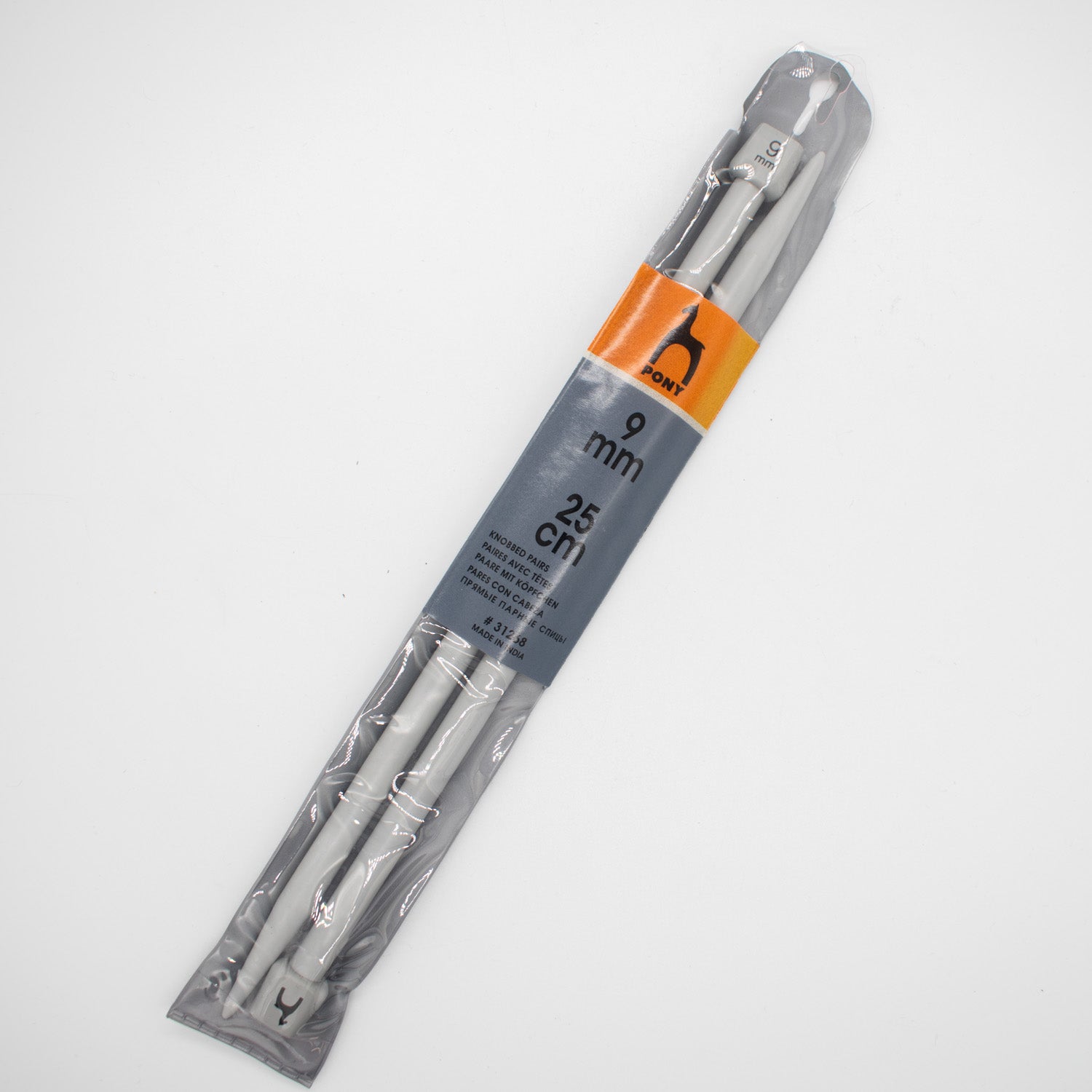 Pony Single Pointed Knitting Needles 25cm