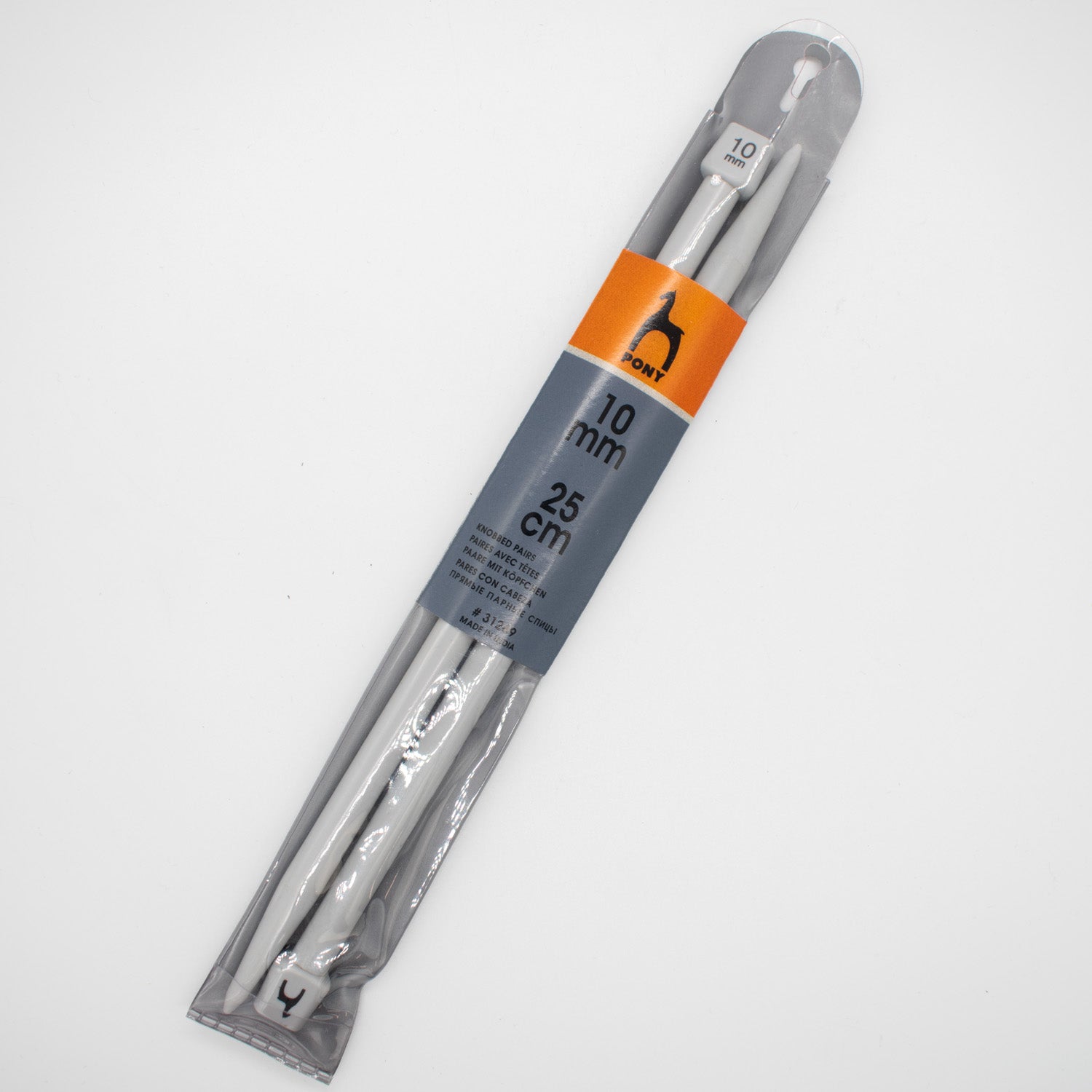 Pony Single Pointed Knitting Needles 25cm