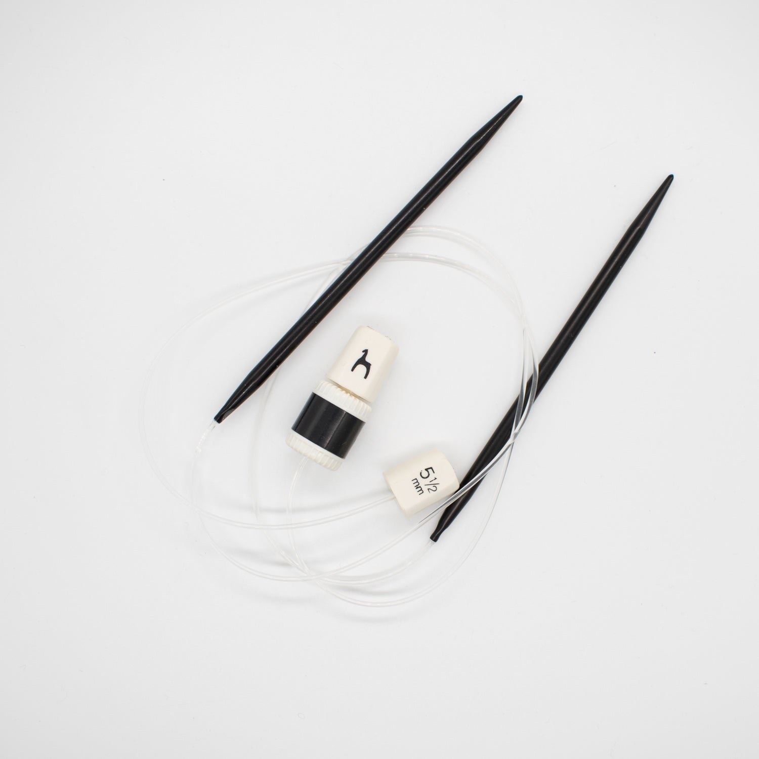 Pony Total Circular Knitting Pin with Row Counter