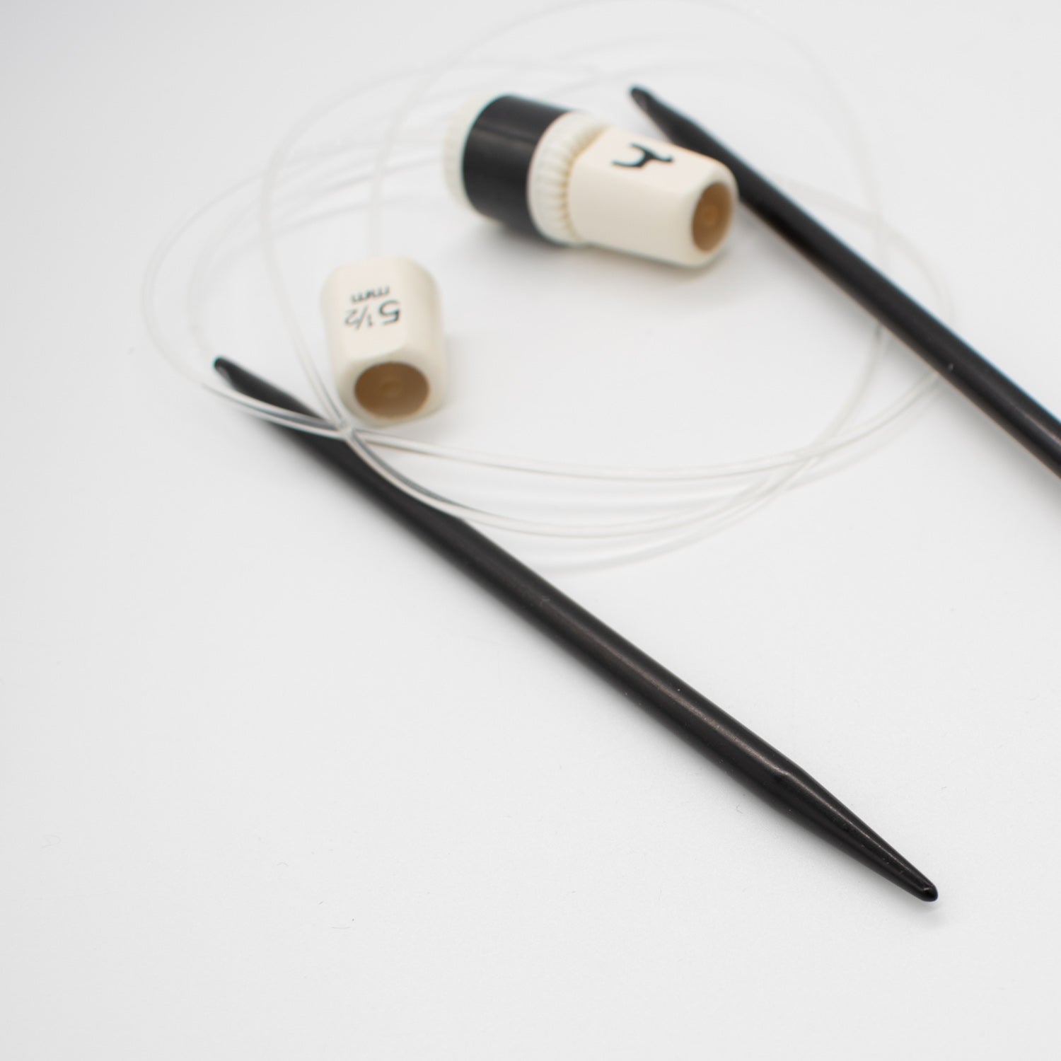 Pony Total Circular Knitting Pin with Row Counter