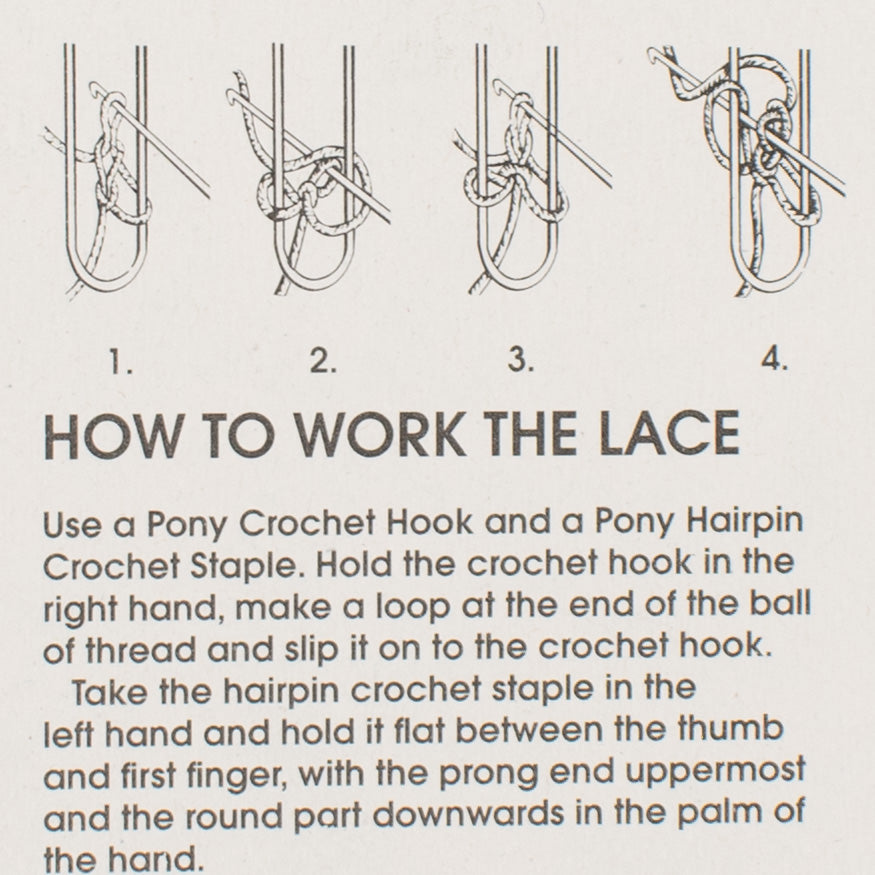 Pony Hairpin Crochet Staple