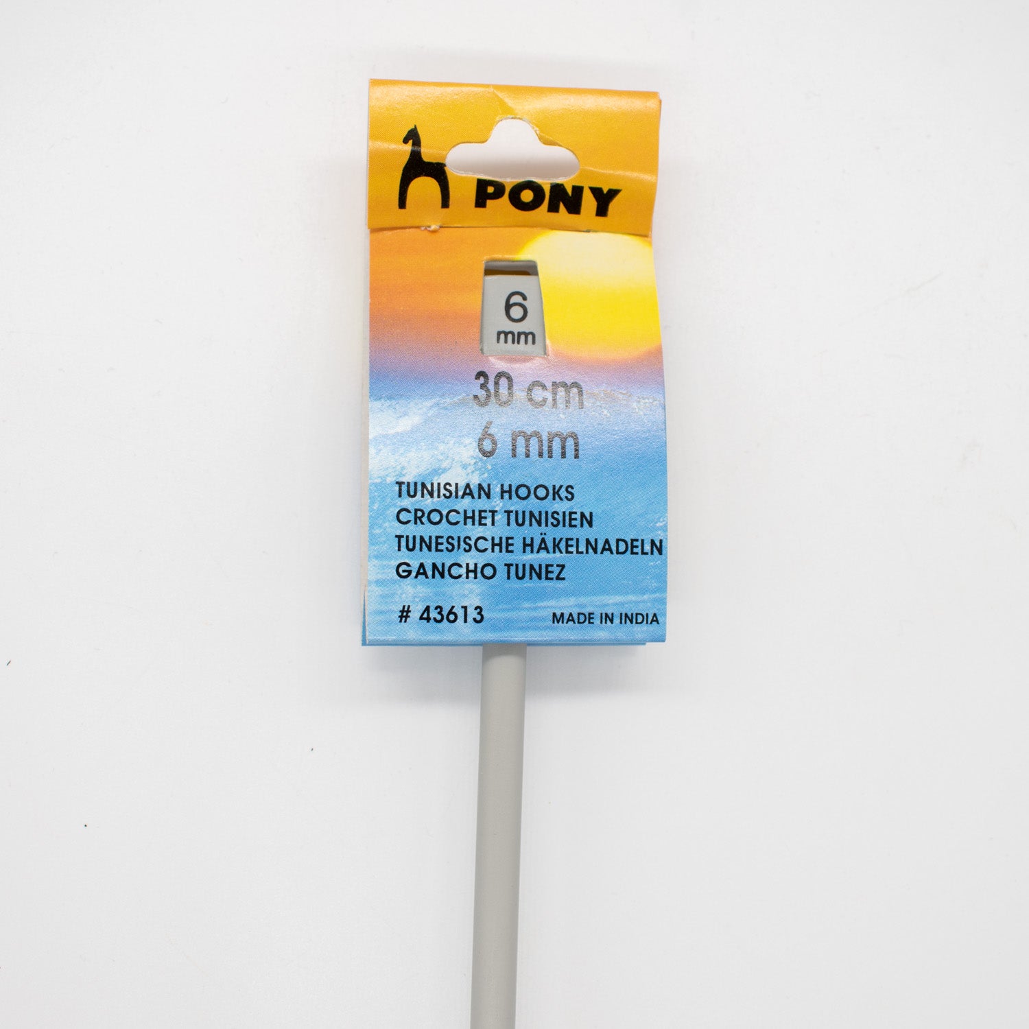 Pony Tunisian Crochet Hook 6mm/30cm