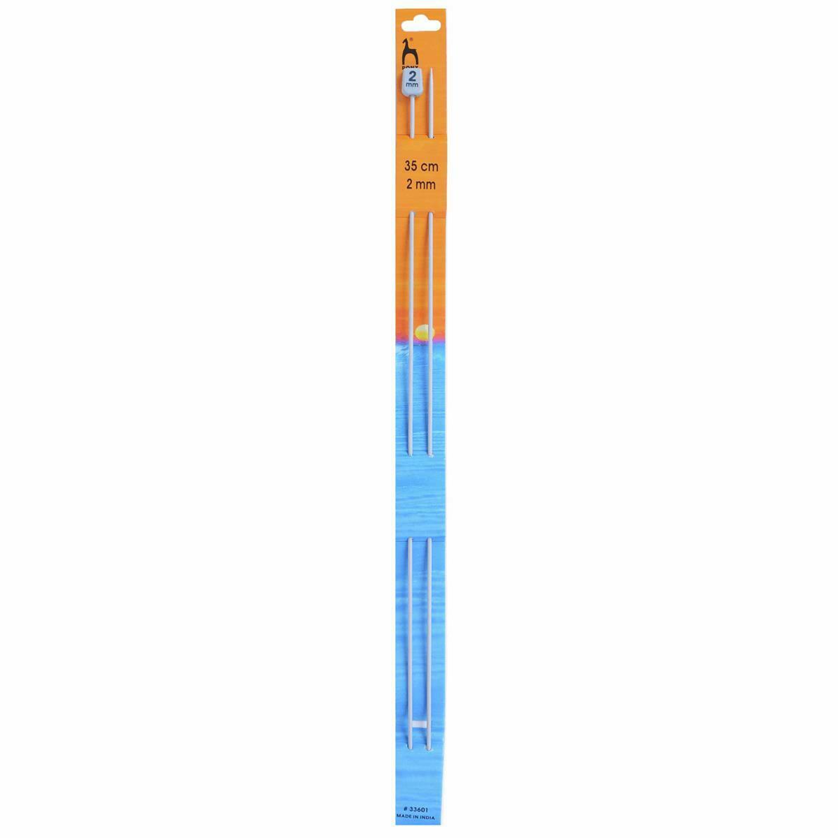 Pony Single Pointed Knitting Needles 35cm