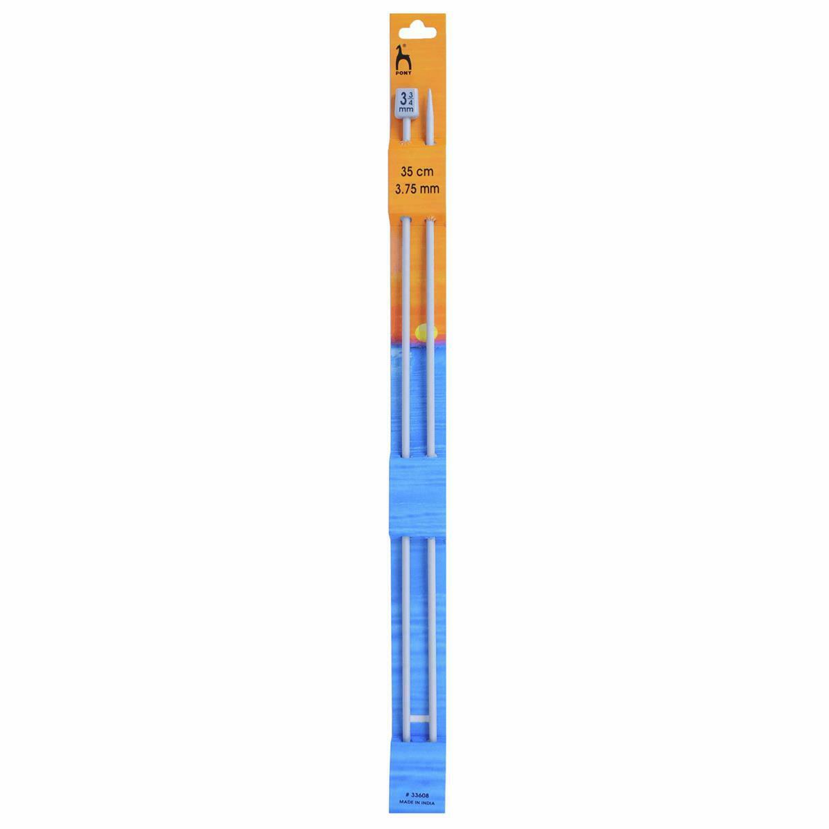 Pony Single Pointed Knitting Needles 35cm