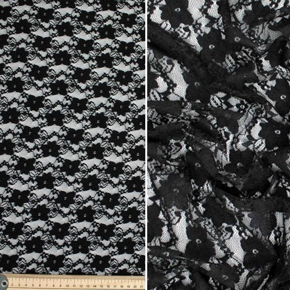 Stretch Lace Black Design-6