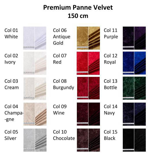Premium Panne Velvet