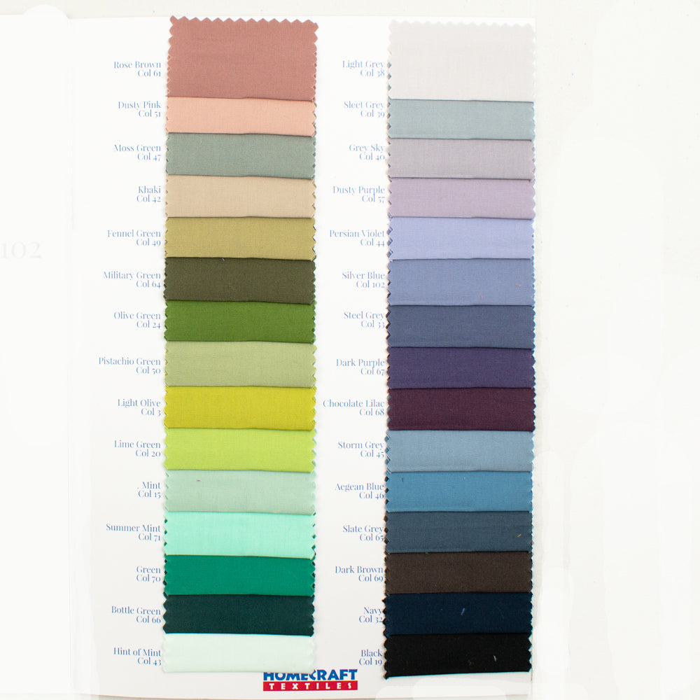 Premium 100% Cotton Solids