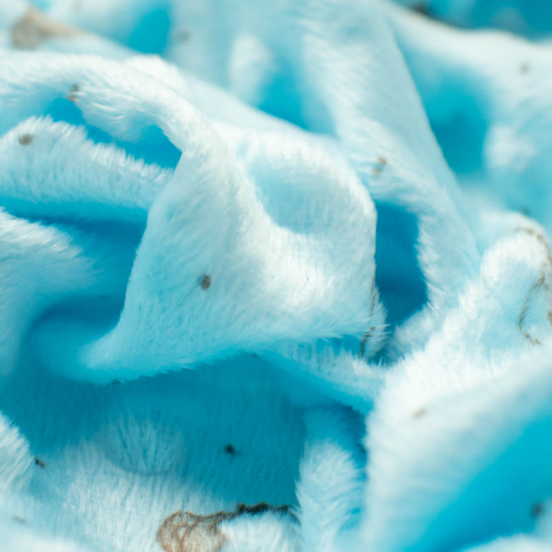 Printed Minky Dot Fleece