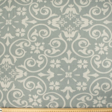 Vintage Floral on Grey Printed Polar Fleece DSN #59