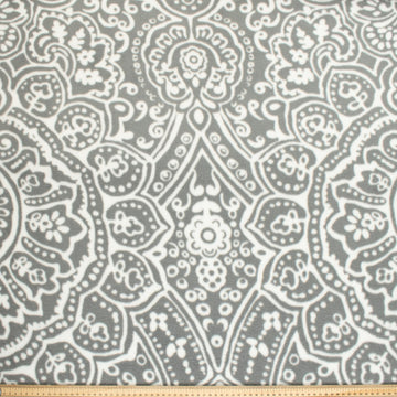 Grey Mosaic Printed Polar Fleece Design-A19