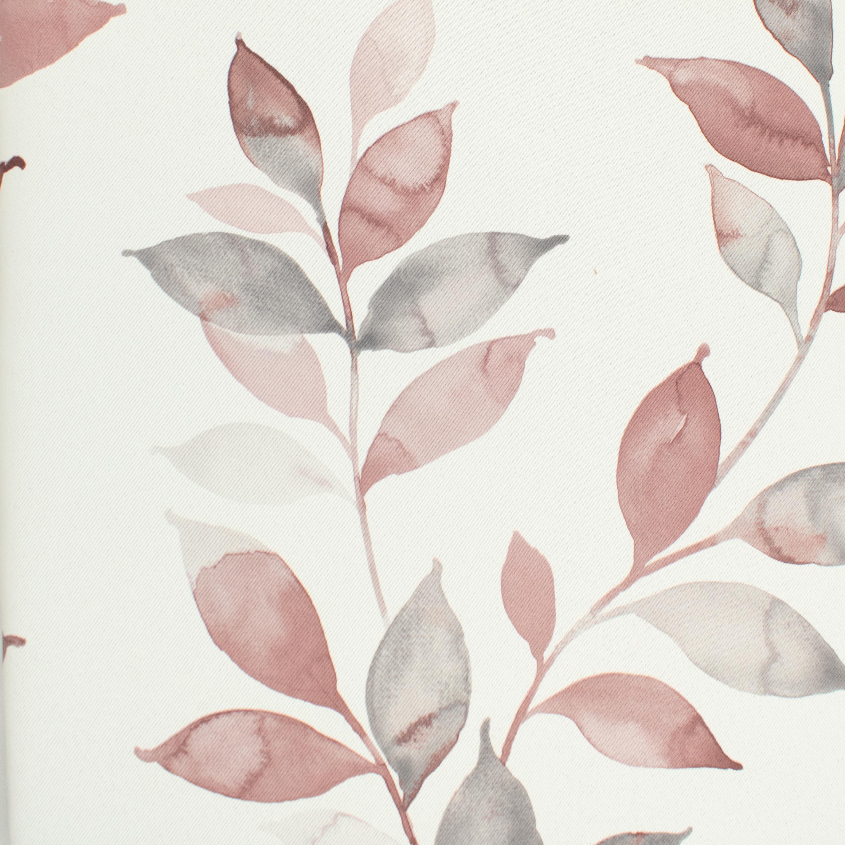 Printed Floral Triple Weave Blockout Ring Top Eyelet Curtains