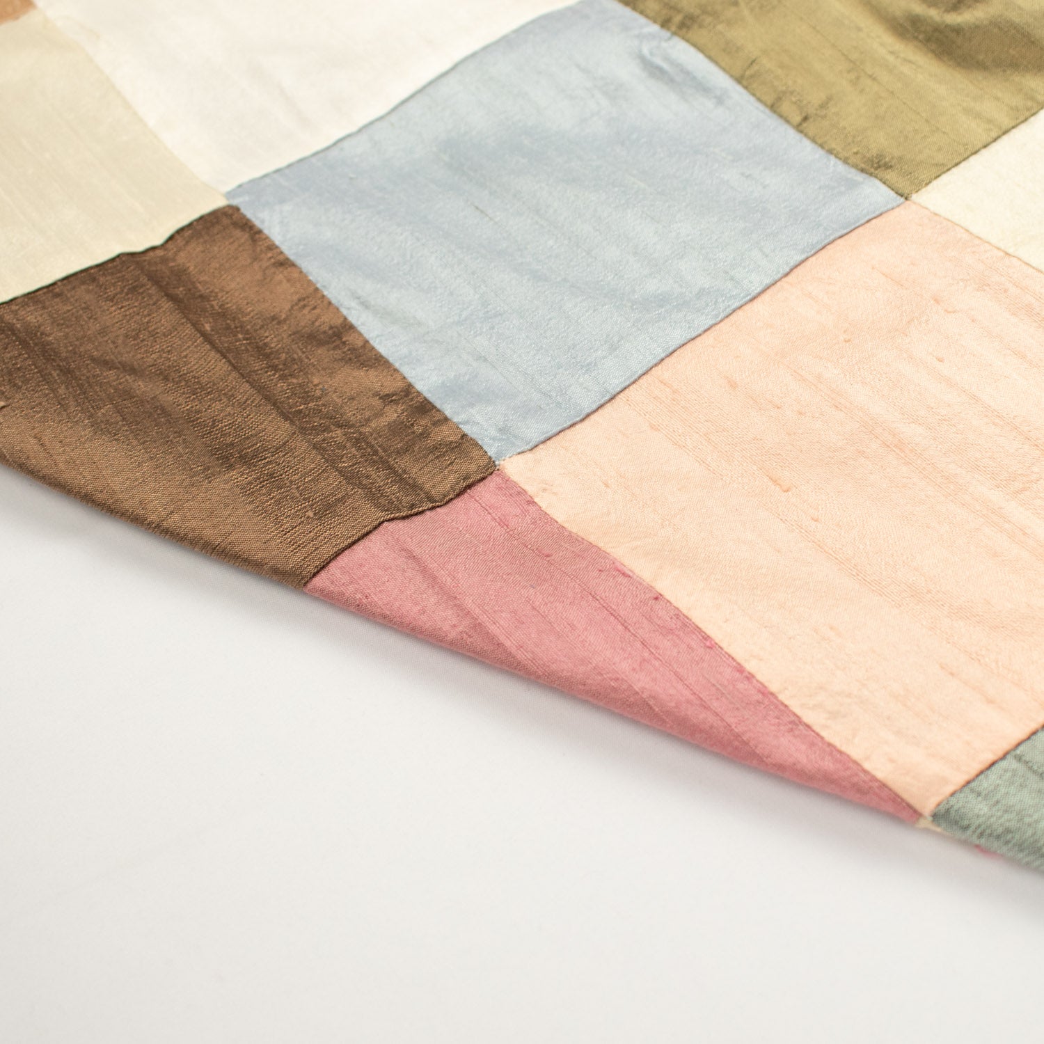 Dupioni Silk Patch Work