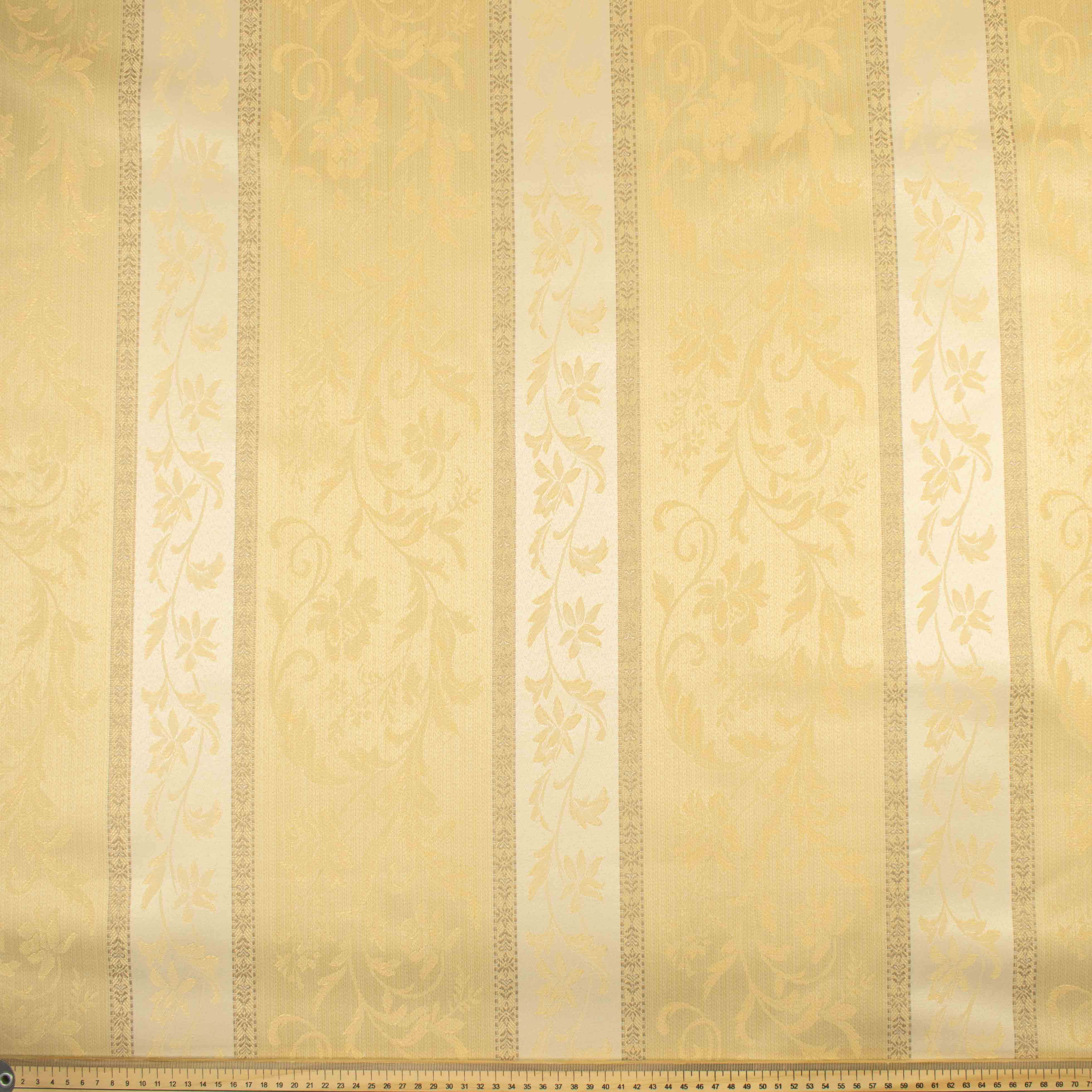 Regency Stripe Blockout Coated Oatmeal