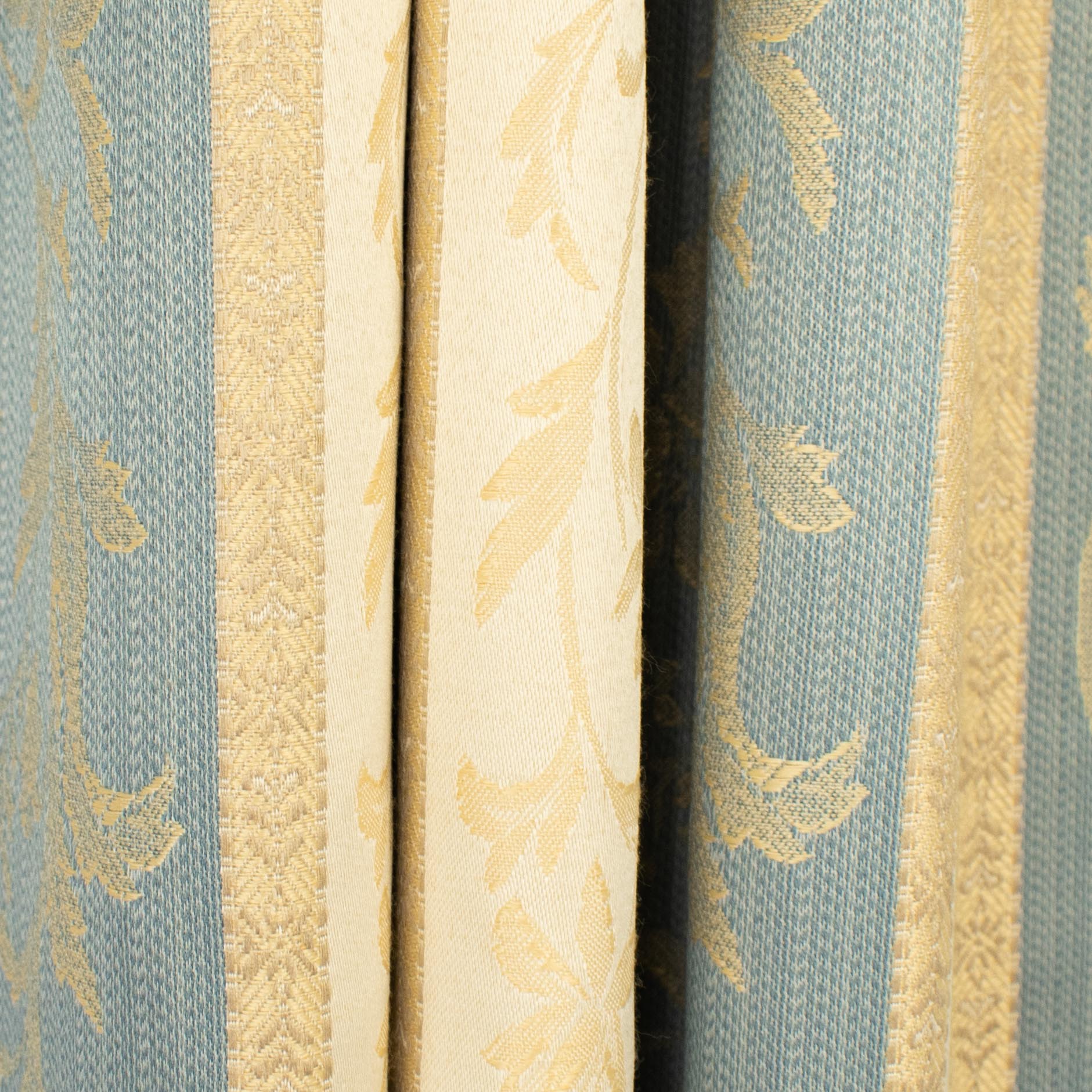 Regency Stripe Blockout Coated Wedgewood
