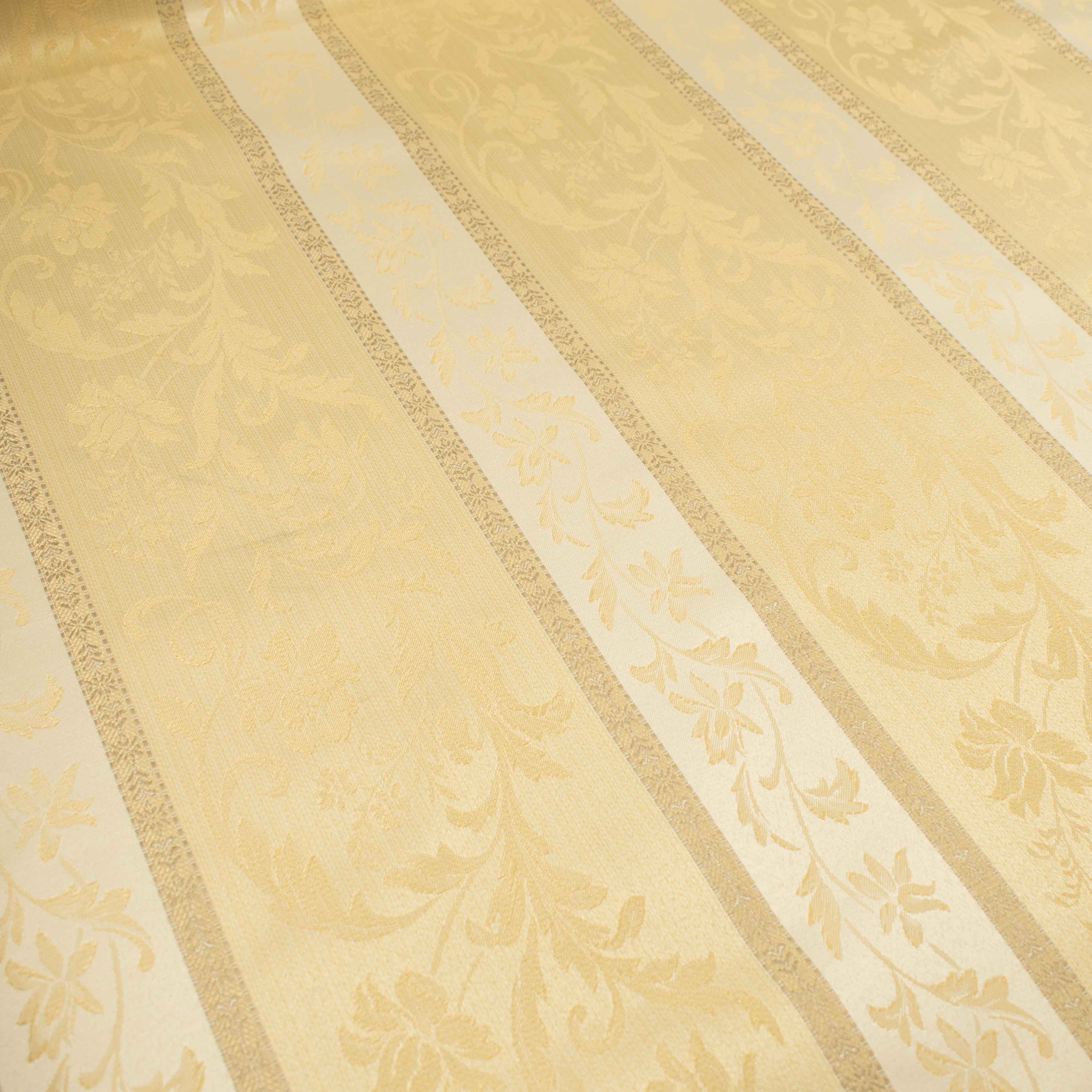 Regency Stripe Blockout Coated Oatmeal