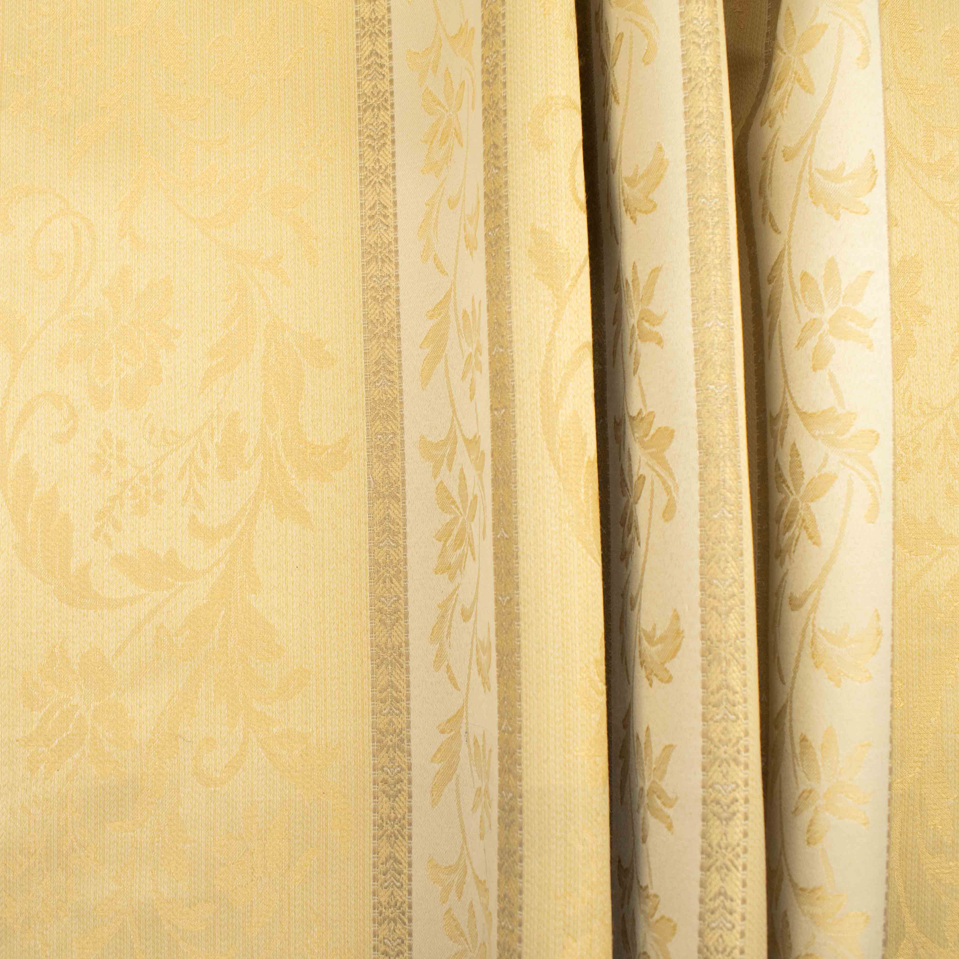 Regency Stripe Blockout Coated Oatmeal