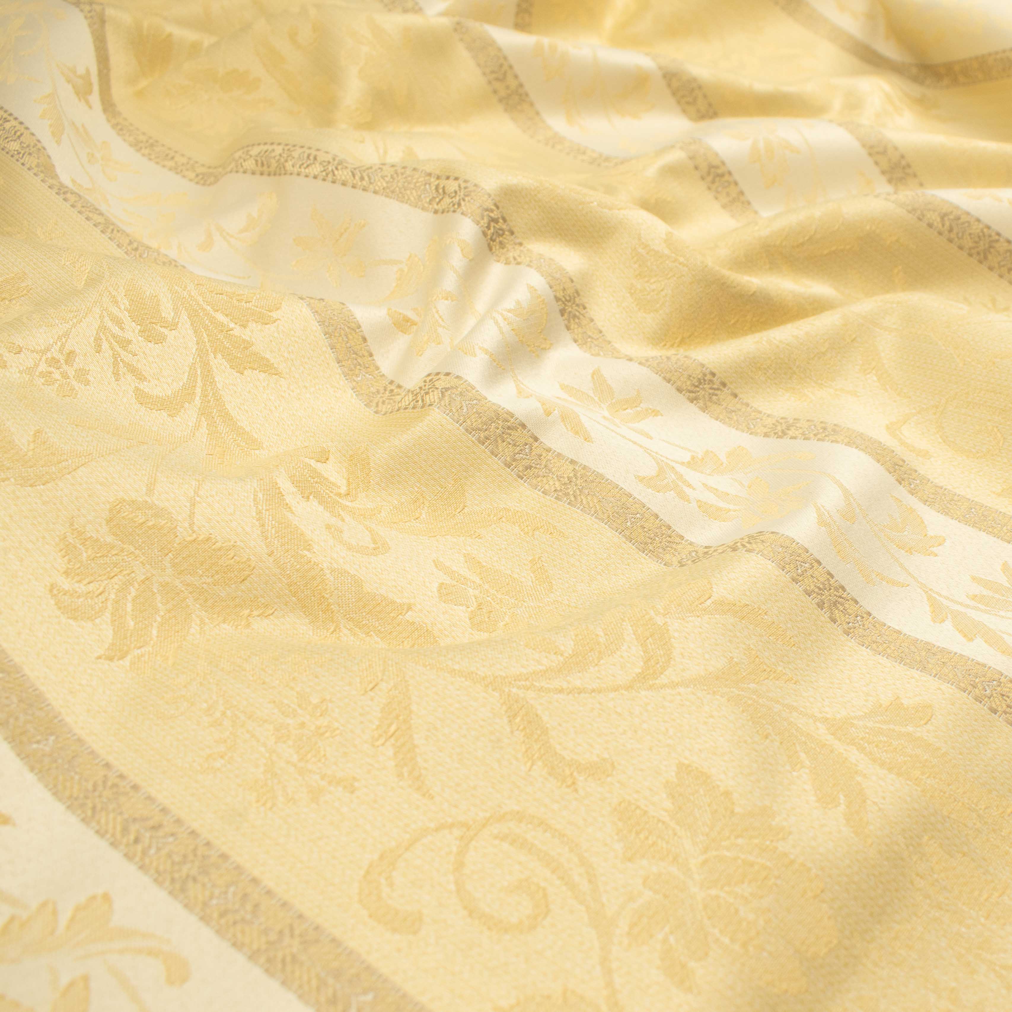 Regency Stripe Blockout Coated Oatmeal