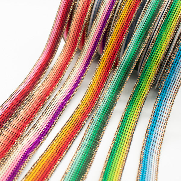 Ombre Shaded Glitter Ribbon-1.5cm