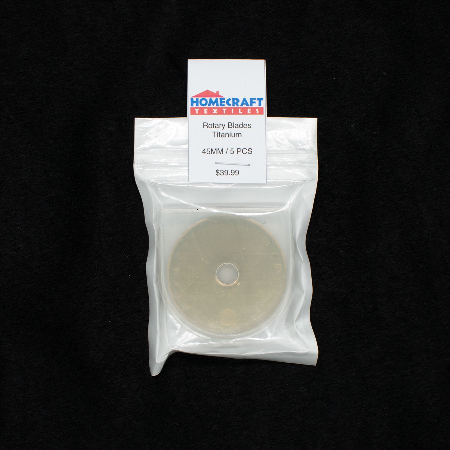 Rotary Cutting Titanium Blades 45mm-5pc