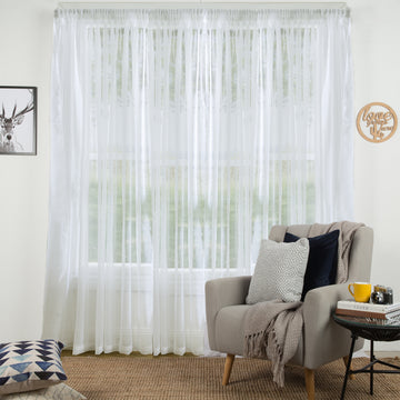 Pencil Pleat Sheer Curtain Design-Santorini