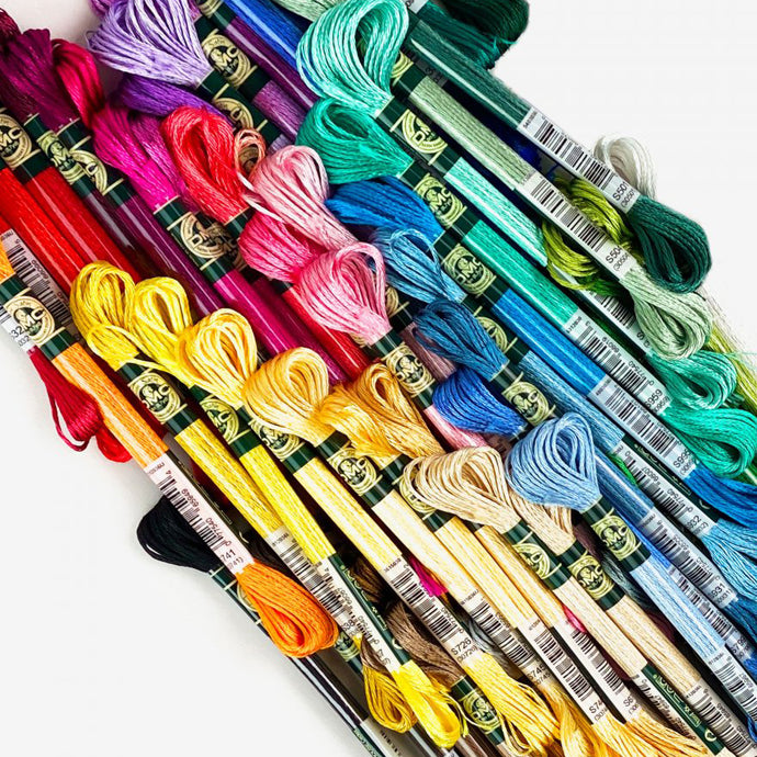 DMC Satin Embroidery Floss Thread – Homecraft Textiles