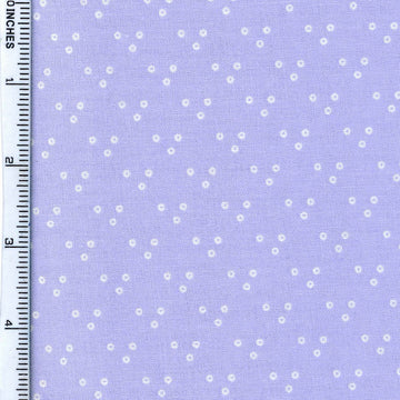 Stof Fabrics Dot Mania-2 Lilac Cotton Prints