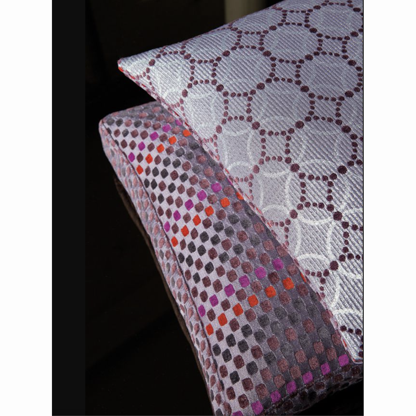 Dottscope by Zepel - Curtaining/Upholstery Circle Dots Jacquard