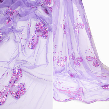 Light Sequin Tulle Lace Design-13