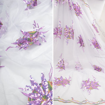 Light Sequin Tulle Lace Design-5